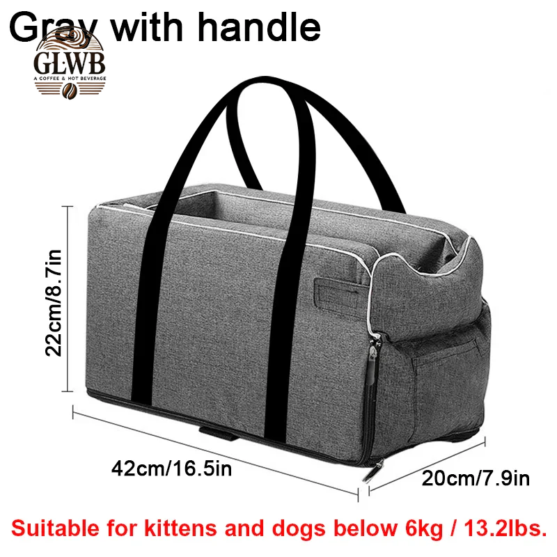 Portable Dog Cat Car Seat Travel Companionship Safety Pet Car Bed Transport Dog Carrier Protection House Cat Accessories